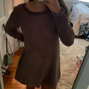 Soft sweater dress